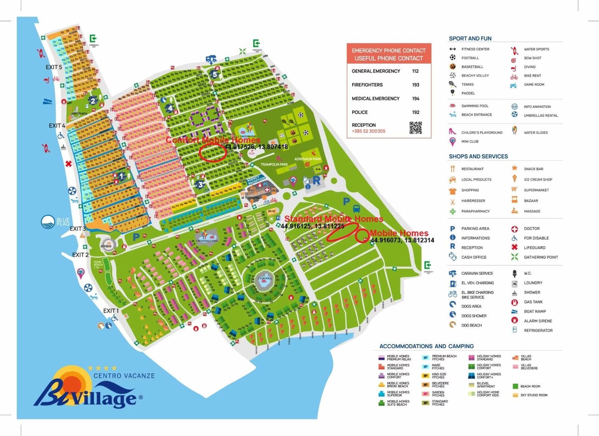 Plamar Mobile Homes Bi Village Fazana Exterior photo